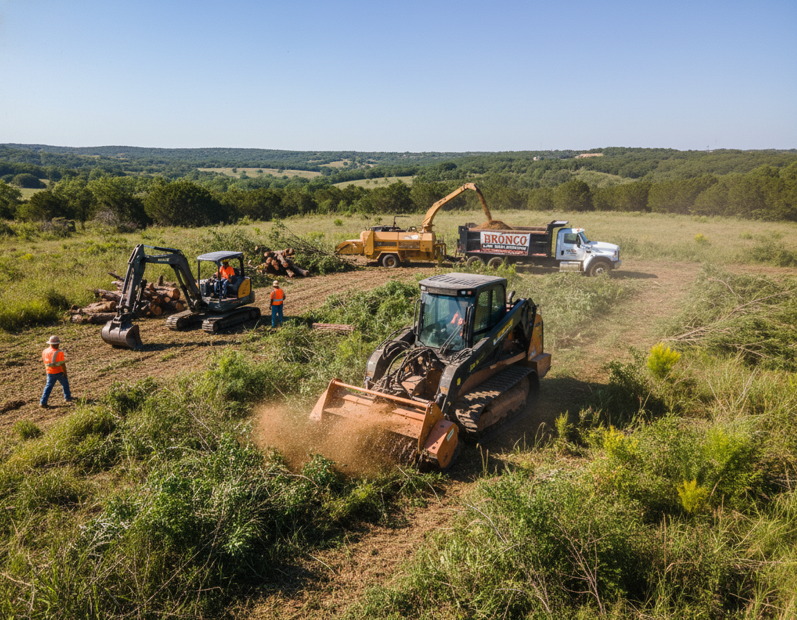 Land Clearing In Poolville TX